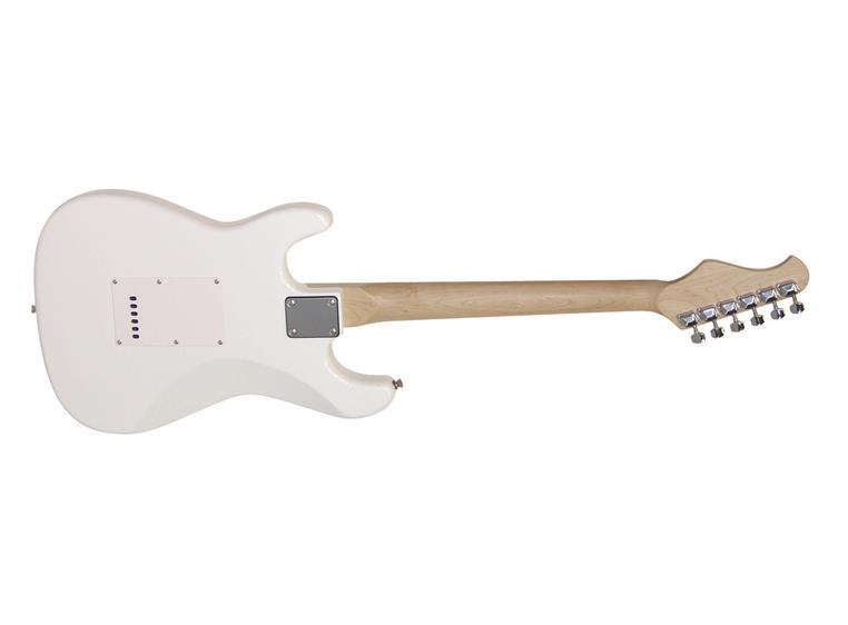 DIMAVERY ST-203 E-Guitar, white